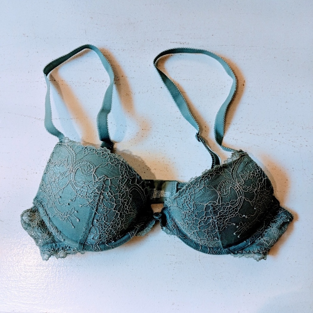 GapBody Blue Lace Favorite Uplift Bra